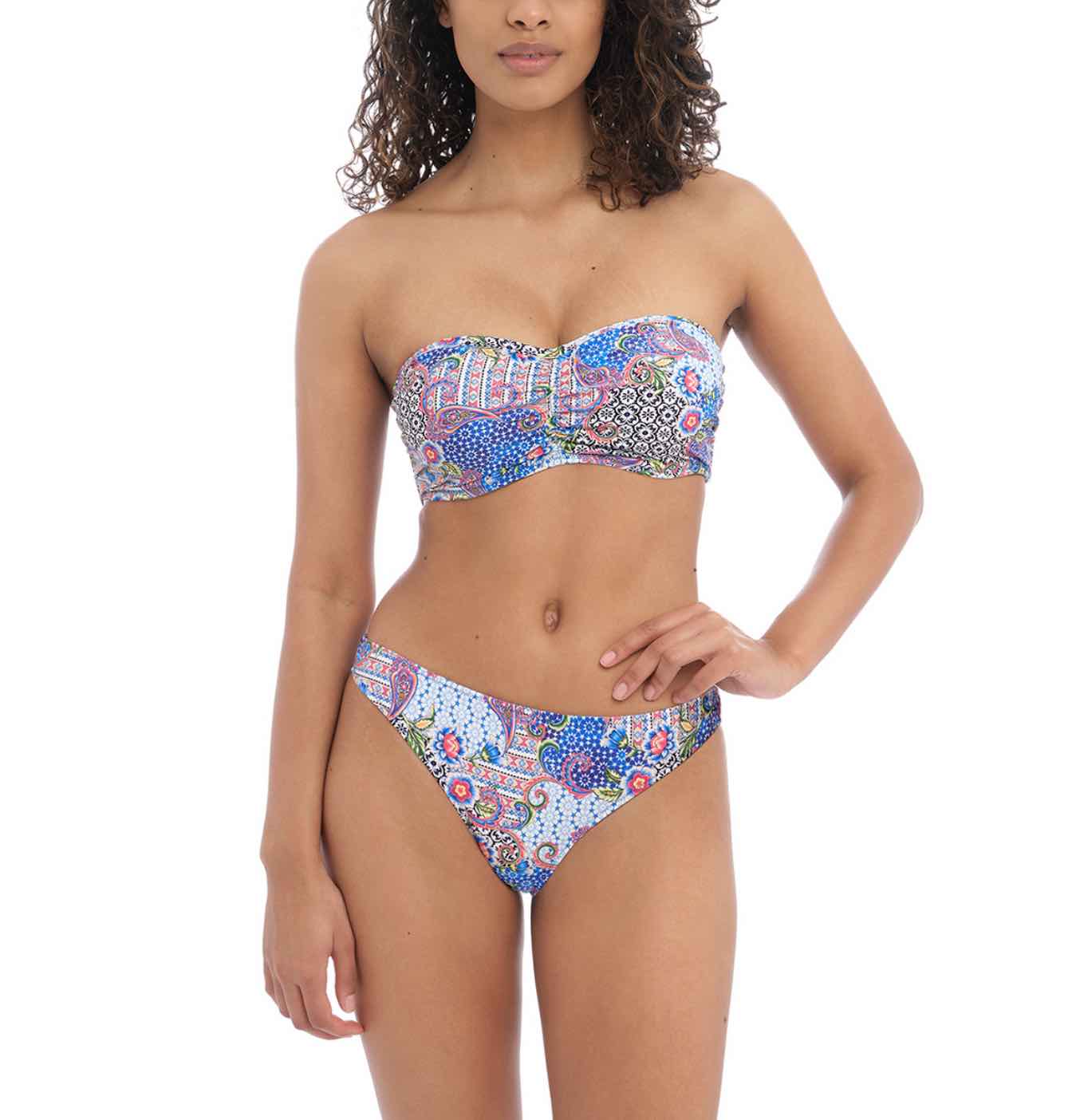 Freya Swim Boho Breeze Brazilian Bikini Brief Storm In A D Cup USA